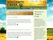 Tablet Screenshot of haggertycreek.com